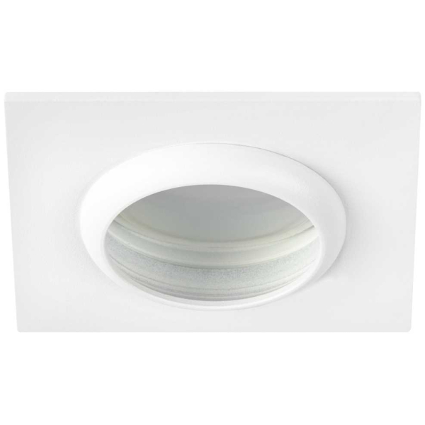 Светильник встраиваемый алюминиевый ЭРА KL110 WH под лампу MR16 GU5.3 белый матовый Б0061529