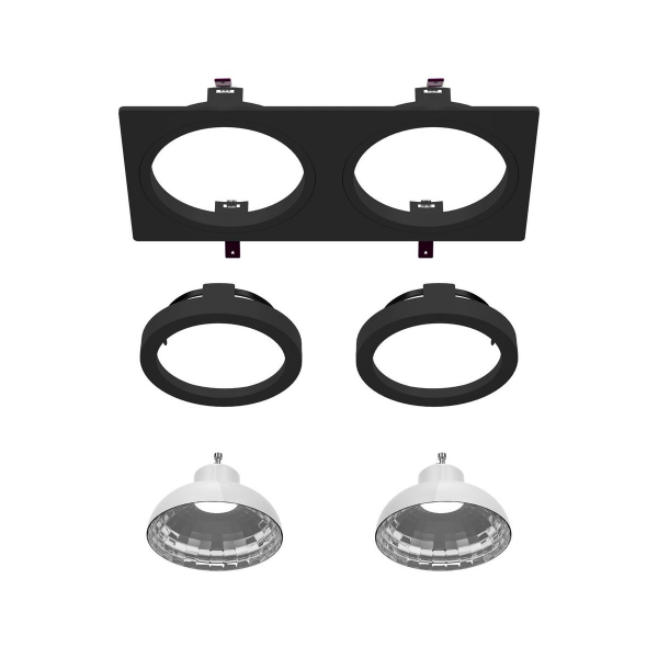 Встраиваемый светильник Favourite Lamppu 4646-2C