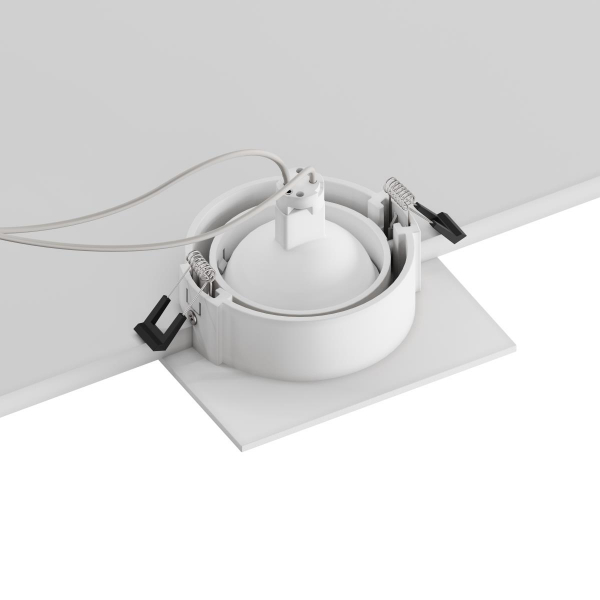 Встраиваемый светильник Hesby Lighting Hesby Atlas IP20,10Вт, GU5.3, белый HSBL_0087 Встраиваемый светильник Hesby Lighting Hesby Atlas IP20,10Вт, GU5.3, белый HSBL_0087