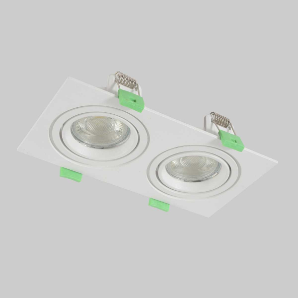 Встраиваемый светильник Crystal Lux CLT 002C2 WH V2 Встраиваемый светильник Crystal Lux CLT 002C2 WH V2