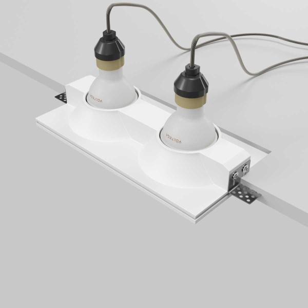 Встраиваемый светильник Maytoni Technical Downlight Gyps Modern DL129-GU10-02-W