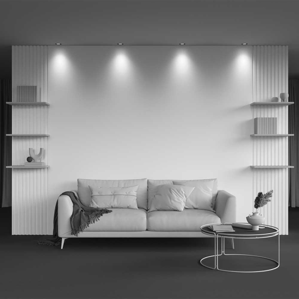 Встраиваемый светильник Maytoni Technical Downlight Round DL058-7W2.7K-TRS-B