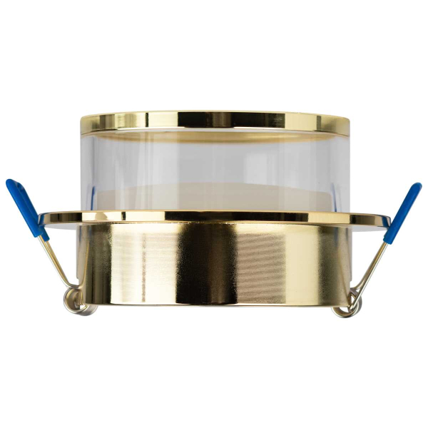 Светильник встраиваемый декоративный ЭРА DK99 GD под лампу MR16 GU5.3 золото Б0058395