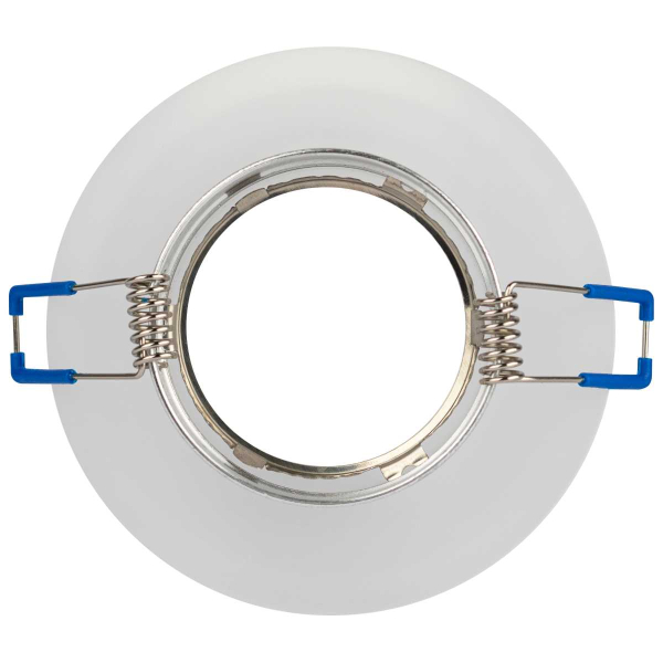 Светильник встраиваемый декоративный ЭРА DK105 WH под лампу MR16 GU5.3 белый Б0058392