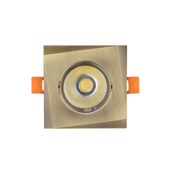 Встраиваемый светодиодный светильник Lumina Deco Dalston LDC F115 GR+BR Встраиваемый светодиодный светильник Lumina Deco Dalston LDC F115 GR+BR