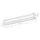 Встраиваемый светильник Nowodvorski Midi Led Black 10063