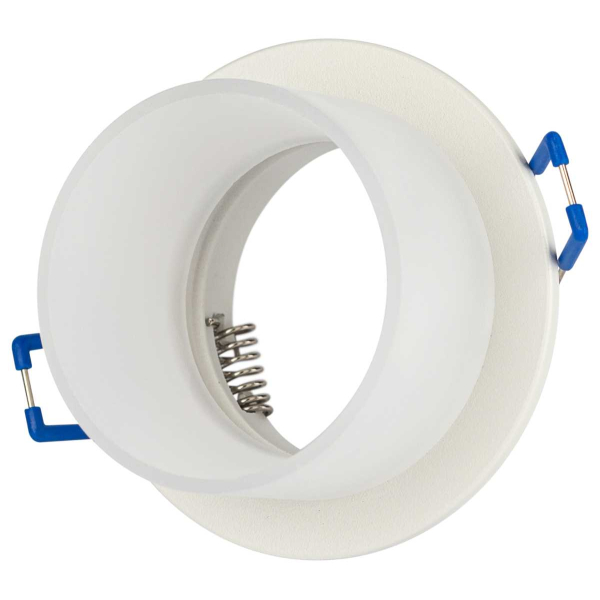 Светильник встраиваемый декоративный ЭРА DK106 WH под лампу MR16 GU5.3 белый Б0058426