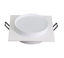 Светильник встраиваемый Feron DL506 потолочный GX53 белый квадрат 51358