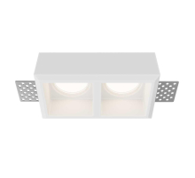 Встраиваемый светильник Maytoni Technical Downlight Gyps Modern DL131-GU10-02-W