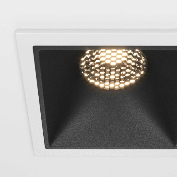 Встраиваемый светильник Maytoni Alfa LED DL043-01-10W3K-D-SQ-WB
