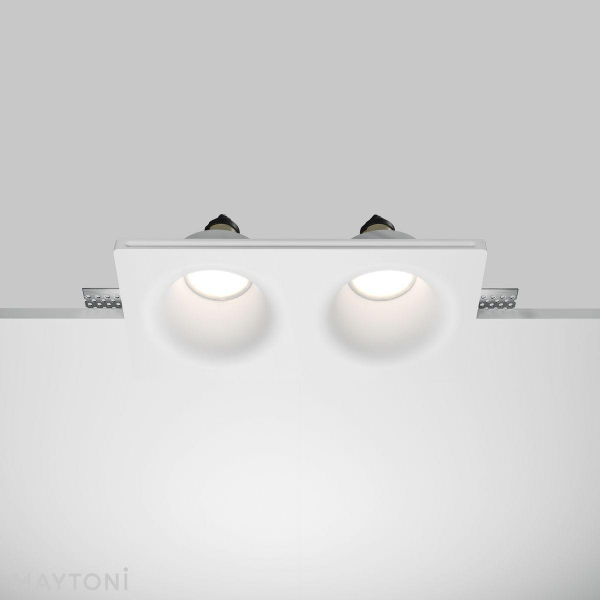 Встраиваемый светильник Maytoni Technical Gyps Modern DL002-DW-02-W Встраиваемый светильник Maytoni Technical Gyps Modern DL002-DW-02-W