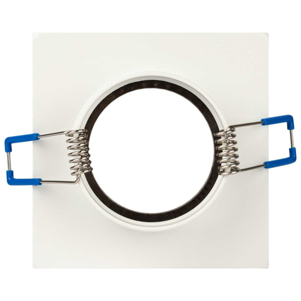 Светильник встраиваемый декоративный ЭРА DK110 WH/GR под лампу MR16 GU5.3 белый/серый Б0058408