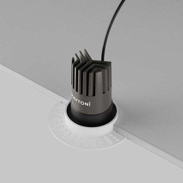 Встраиваемый светильник Maytoni Technical DL124-10W-3K-TRS-B