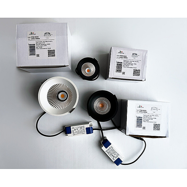 Встраиваемый светодиодный светильник Italline IT08-8036 white 4000K-4190-4192