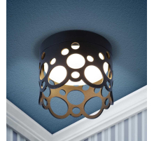 Светильник встраиваемый ЭРА DK115 SBK под лампу GX53 черный матовый Б0061184