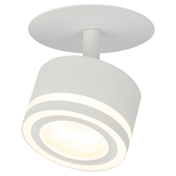 Светильник встраиваемый ЭРА DK114 WH под лампу GX53 поворотный белый Б0059789