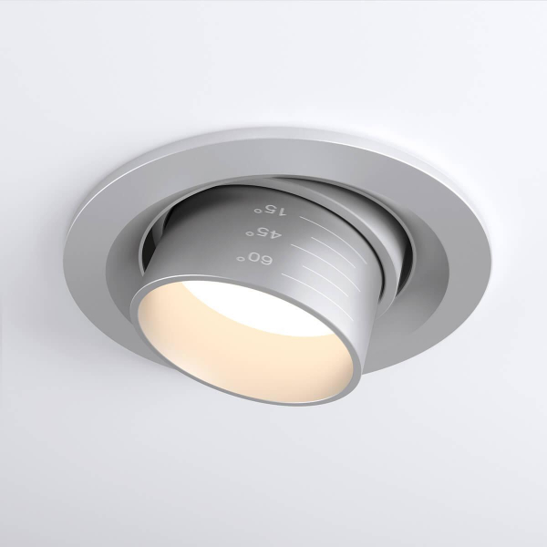 Встраиваемый светодиодный светильник Elektrostandard 9920 LED 15W 4200K серебро a052479 Встраиваемый светодиодный светильник Elektrostandard 9920 LED 15W 4200K серебро a052479
