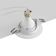 Встраиваемый светильник Hesby Lighting Hesby Solis IP20,50Вт, GU10, белый HSBL_0113