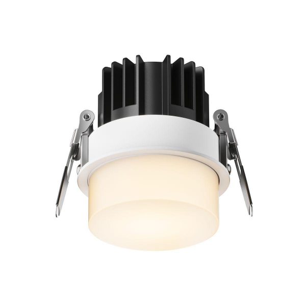 Встраиваемый светодиодный светильник Maytoni Technical Nude DL065-12W3K-W Встраиваемый светодиодный светильник Maytoni Technical Nude DL065-12W3K-W