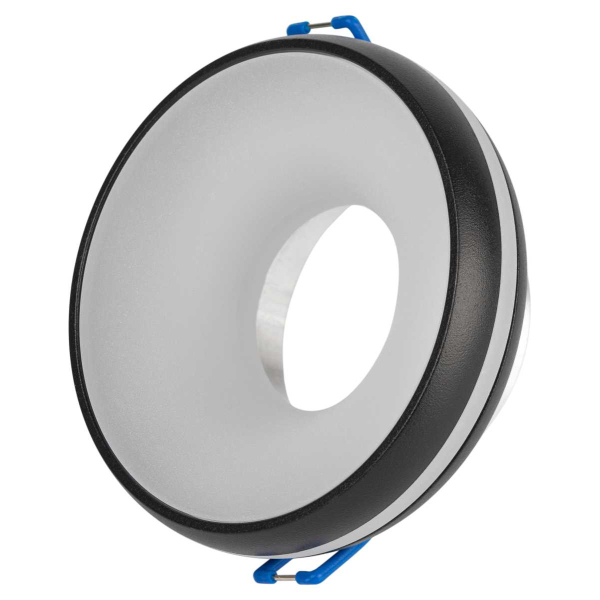 Светильник встраиваемый декоративный ЭРА DK100 BK под лампу MR16 GU5.3 черный Б0055589