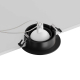 Встраиваемый светильник Hesby Lighting Hesby Atlas IP20,10Вт, GU5.3, черный HSBL_0103
