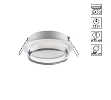 Светильник встраиваемый Novotech GEM 371025