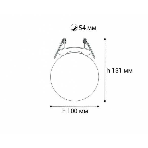 Встраиваемый светодиодный светильник Italline IT08-8026 black 3000K Встраиваемый светодиодный светильник Italline IT08-8026 black 3000K