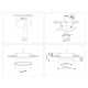 Светильник встраиваемый Ambrella Light TN6710