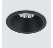 Встраиваемый светодиодный светильник Elektrostandard 15266/LED черный a055719