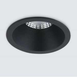 Встраиваемый светодиодный светильник Elektrostandard 15266/LED черный a055719