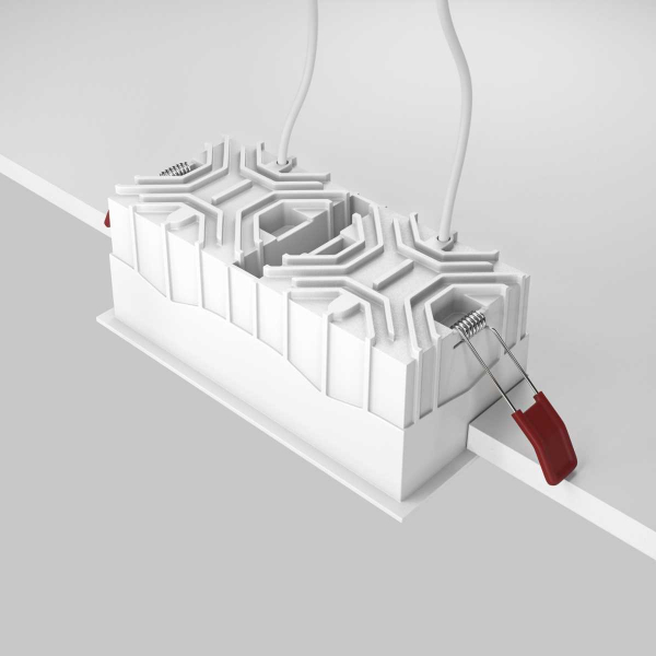 Встраиваемый светильник Maytoni Technical DL043-02-15W4K-SQ-W Встраиваемый светильник Maytoni Technical DL043-02-15W4K-SQ-W