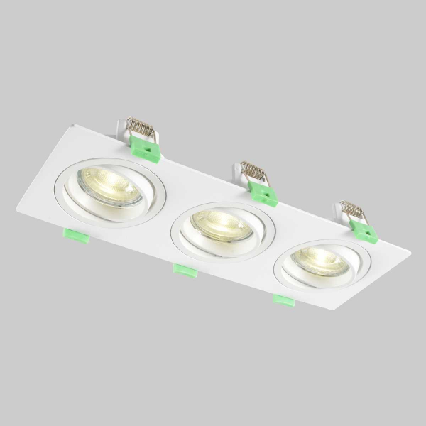 Встраиваемый светильник Crystal Lux CLT 002C3 WH V2 Встраиваемый светильник Crystal Lux CLT 002C3 WH V2