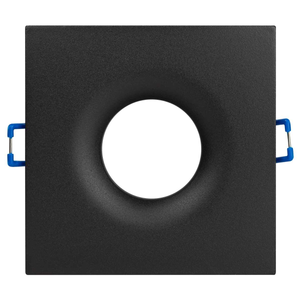 Светильник встраиваемый алюминиевый ЭРА KL104 BK под лампу MR16 GU5.3 черный Б0059794