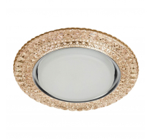Встраиваемый светильник ЭРА LED с подсветкой DK LD26 CHP/WH Б0029640