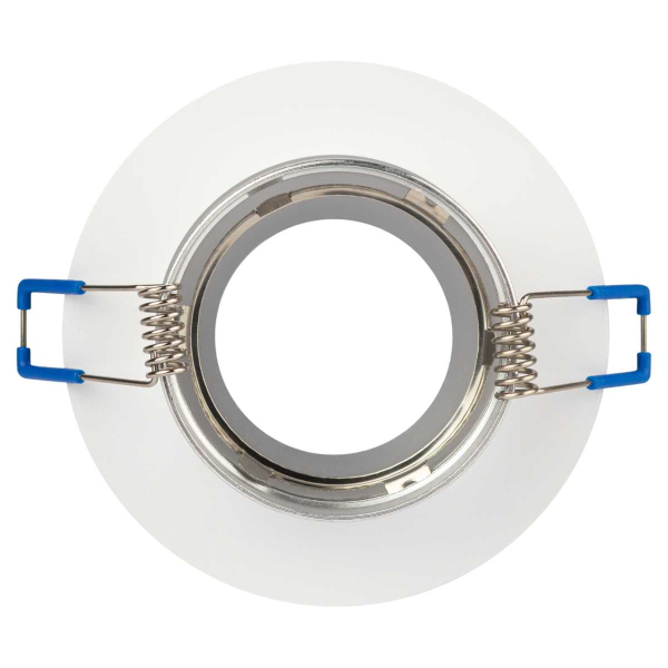 Светильник встраиваемый декоративный ЭРА DK95 WH под лампу MR16 GU5.3 белый Б0055592