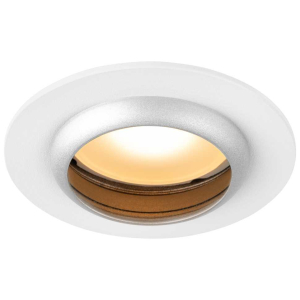 Светильник встраиваемый алюминиевый ЭРА KL109 WH под лампу MR16 GU5.3 белый матовый Б0061823