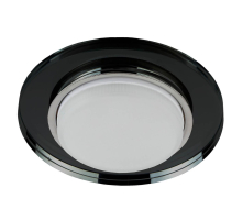 Встраиваемый светильник ЭРА GX53 DK80 BK Б0019577