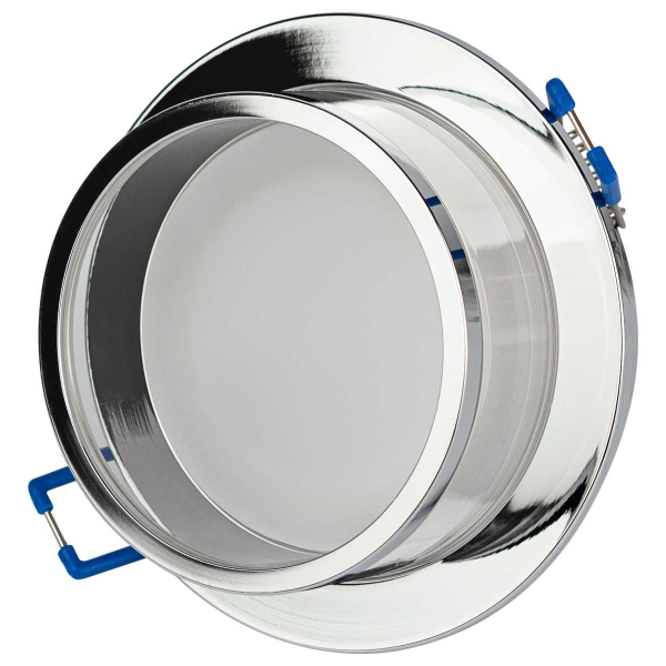 Светильник встраиваемый декоративный ЭРА DK99 CH под лампу MR16 GU5.3 хром Б0058394