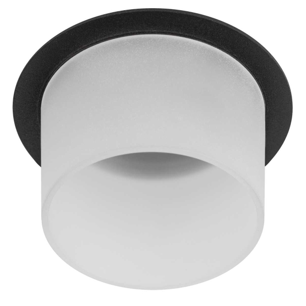 Светильник встраиваемый декоративный ЭРА DK106 BK под лампу MR16 GU5.3 черный Б0058428