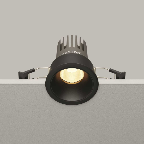Встраиваемый светильник Maytoni Technical Downlight Dip DL115-10W-3K-B