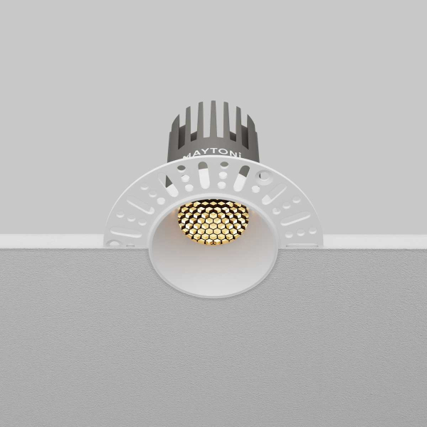 Встраиваемый светильник Maytoni Technical DL124-10W-2.7K-TRS-W