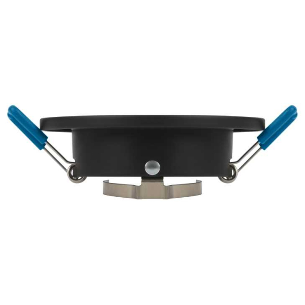 Светильник встраиваемый алюминиевый ЭРА KL107 BK/GD под лампу MR16 GU5.3 черный/золото Б0061097