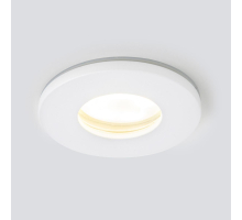 Встраиваемый светильник Elektrostandard 125 MR16 белый матовый a053361