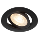 Светильник светодиодный встраиваемый ЭРА KL LED 25A-5 3K BK 5Вт 3000К круглый поворотный черный Б0068164