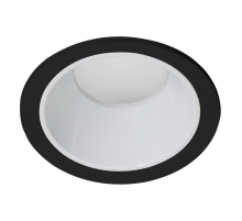 Светильник встраиваемый Feron DL3102 потолочный MR16 G5.3  черный + белый 51401