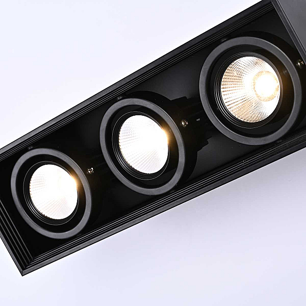 Встраиваемый светодиодный светильник Imperium Loft Lumo L3 Black 4000 321915-23