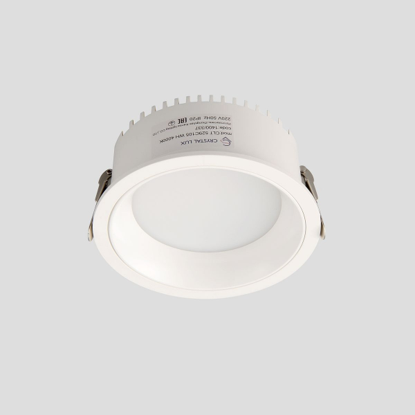 Встраиваемый светодиодный светильник Crystal Lux CLT 529C105 WH 4000K Встраиваемый светодиодный светильник Crystal Lux CLT 529C105 WH 4000K