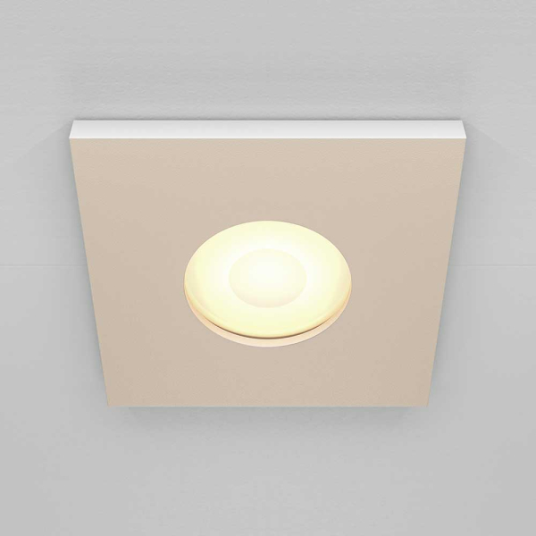 Встраиваемый светильник Maytoni Technical DL083-01-GU10-SQ-W