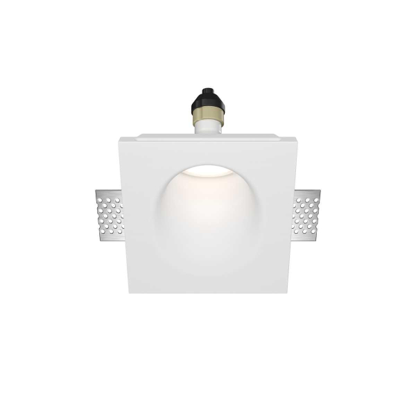 Встраиваемый светодиодный светильник Maytoni Gyps Modern DL001-WW-01-W