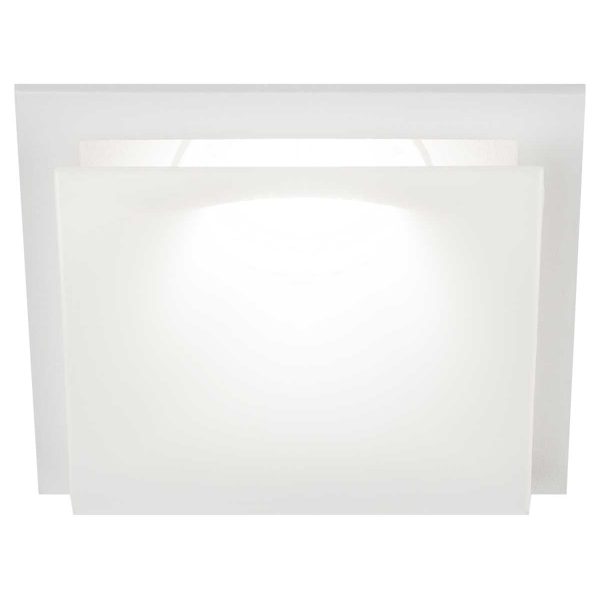 Светильник встраиваемый декоративный ЭРА KL102 WH под лампу MR16 GU5.3 белый Б0056350